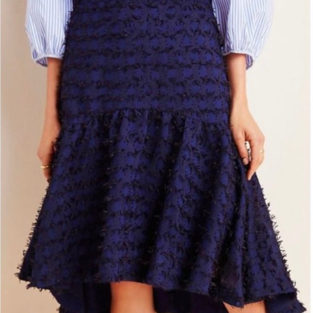 Maeve Anthro Miranda Textured Skirt